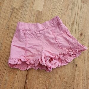 Janie and Jack girls pink shorts